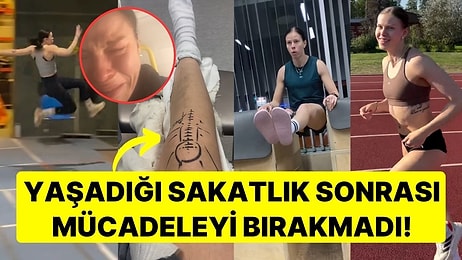 Yaşadığı Sakatlık Sonrası Mücadeleyi Bırakmayan Kadın Sporcunun Azmi Herkese Örnek Olacak