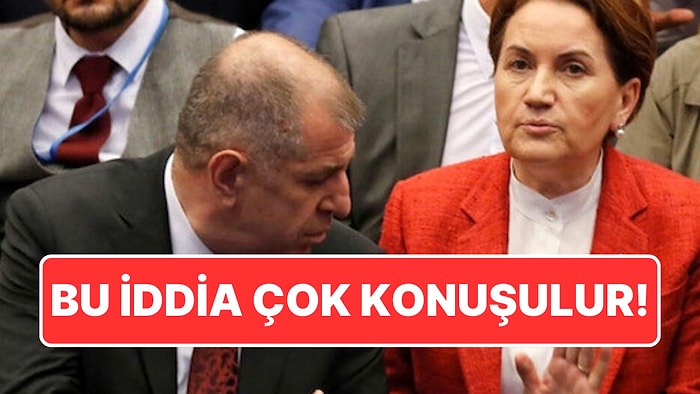 Ümit Özdağ’ın Meral Akşener İddiası: Dinlenemeyen Odada Söylemiş!