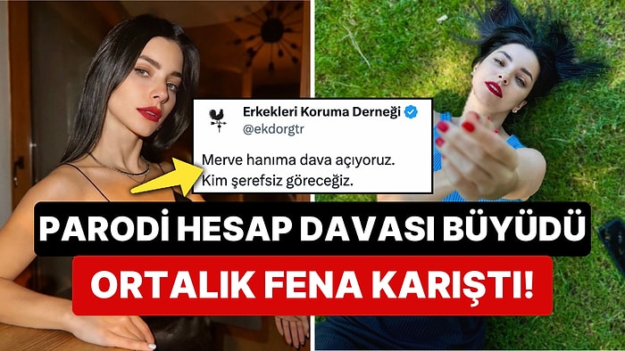 Merve Boluğur Fake Tweet Sonrası 'Erkekleri Koruma Derneği'nin Dava Meselesi Büyüyünce Açıklama Yaptı!