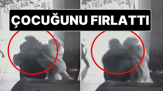 Kaybolan Çocuğunu Bulan Baba, Çocuğunu Havaya Kaldırıp Yere Fırlattı