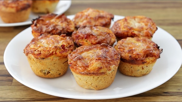 4. Muffin Pizza - Cips