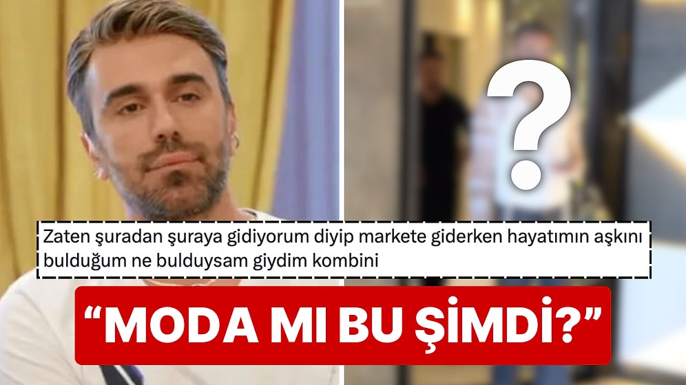 Moda mı Bu? Kemal Doğulu'nun Her Şeyden Biraz Kattığı Eşi Benzeri Olmayan Kombini Dillere Fena Düştü!