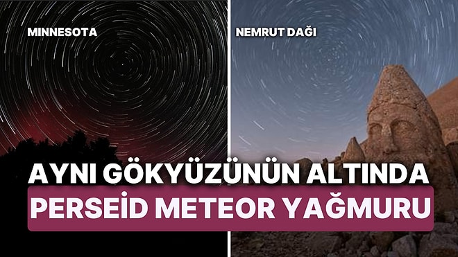 Perseid Meteor Yağmuru'nun Eşsiz Görüntüleri! Yılın En Önemli Gök Olayı Tüm Dünyada Görüntülendi!