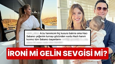 İroni mi? Samimi mi? Arzu Sabancı, Kendi Paylaşımının Altında Gelinine Övgüler Yağdırılan Yorumu Beğendi!