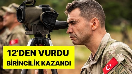 12'den Vurdu: Türk Askeri Avrupa'nın En İyi Keskin Nişancı Yarışmasında Birincilik Kazandı