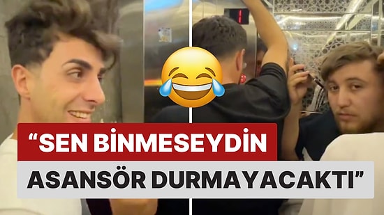 Batman'da Asansörde Mahsur Kalan Arkadaş Grubunun Trajikomik Anları Gündem Oldu