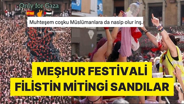 Boğa Festivalini Filistin'e Destek Mitingi Sandılar