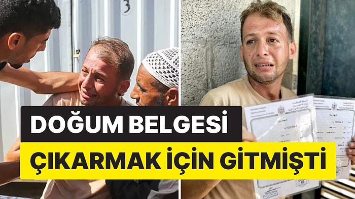 Tarifsiz Acı: Gazzeli Babanın Doğum Belgesi Çıkartmaya Gittiği Bebekleri İsrail Saldırısında Hayatını Kaybetti