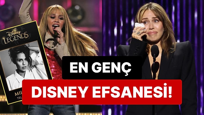 Hannah Montana Karakteriyle Hafızalara Kazınan Miley Cyrus Disney Efsanesi Seçilirken Duygusal Anlar Yaşadı