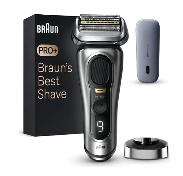 3. Braun Series 9 PRO+ 9527S Islak & Kuru Tıraş Makinesi, PowerCase