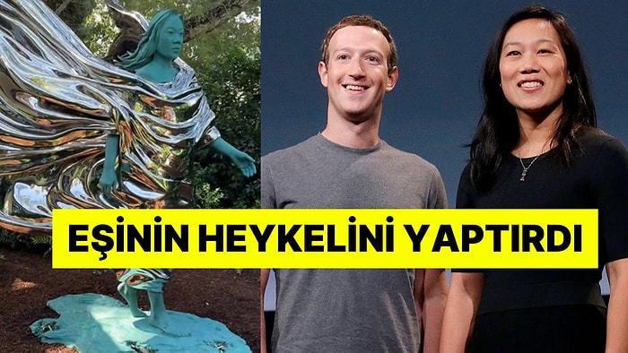 Hanımcılık Kervanına Katıldı: Mark Zuckerberg Eşinin Heykelini Yaptırdı