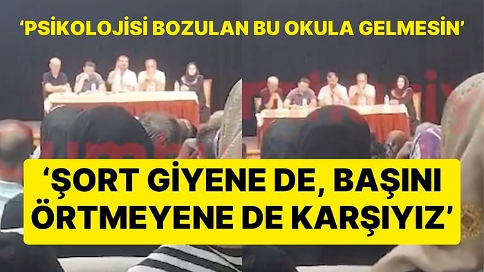 İmam Hatip Müdüründen Tepki Çeken Sözler! 'Şort Giyene de Başını Örtmeyene de Karşıyız'