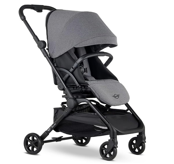 6. MINI by Easywalker Buggy TURN Kabin Boy 360 Derece Dönen Otomatik Katlanan Bebek Arabası Soho Grey