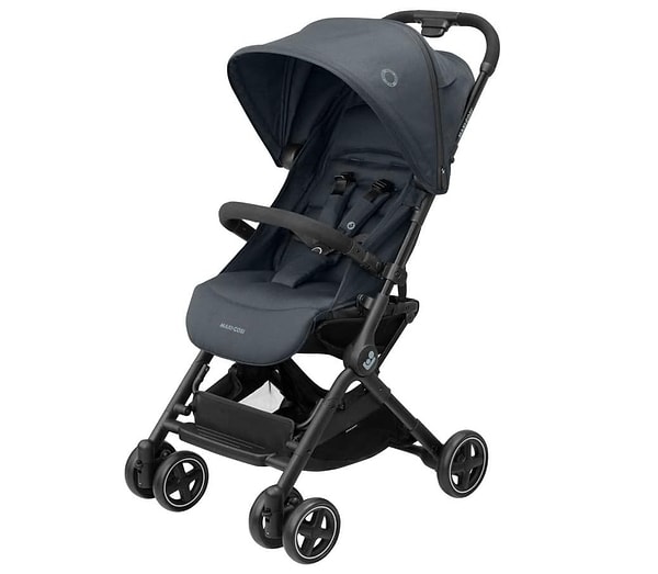 14. Maxi-Cosi Lara2 Ultra Kompakt Otomatik Katlanan Kabin Boy Seyahat Sistem Olabilen Bebek Arabası Essential Graphite