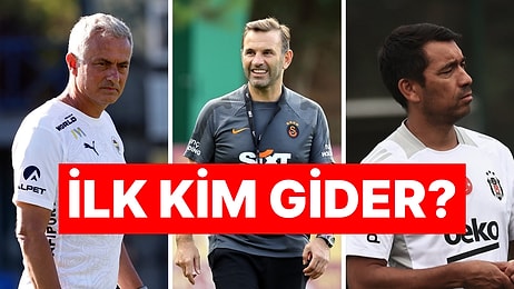 Süper Lig'de Görevini Bırakma İhtimali En Yüksek Teknik Direktörü Seçiyoruz!