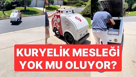 Kuryelik Mesleğini Sonlandıracak mı? Müşterinin Siparişini Robotla Teslim Etti