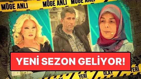 Efsane Dönüyor: Müge Anlı ile Tatlı Sert'in Yayın Tarihi Açıklandı!