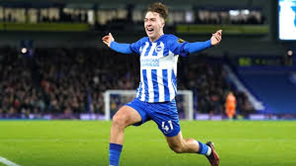 30. Jack Hinshelwood - Brighton & Hove Albion