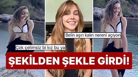 Görünüşü Hakkındaki Yorumlara Kayıtsız Kalamayan Berfu Yenenler Çözümü Şop Uygulamasıyla Tiye Almakta Buldu