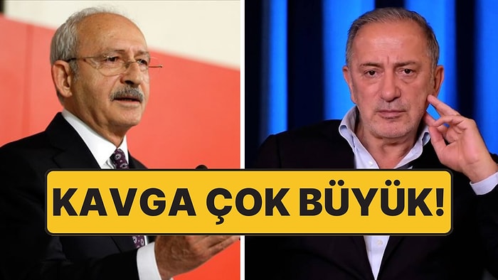 Kemal Kılıçdaroğlu ile Fatih Altaylı Kavgası: "Merkepler Adam Olur Sen Olmazsın"