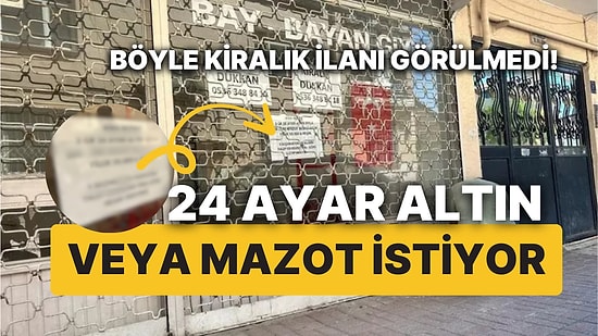 Mülk Sahiplerinin Kira Taleplerinde Son Nokta! Aylık 100 Litre Mazot ya da Altın İstiyor