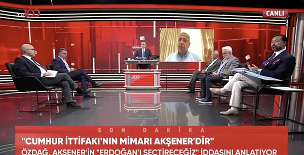 Geçmişte Meral Akşener'in masadan kalkacağı ile ilgili tahmininin doğru çıktığını hatırlatan Özdağ, "Kemal Kılıçdaroğlu’nu en çok yıpratan siyasetçi bu süreçte recep Tayyip Erdoğan ya da Devlet Bahçeli olmamıştır Akşener olmuştur." dedi.