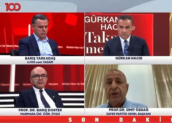 Zafer Partisi Genel Başkanı Prof. Dr. Ümit Özdağ, katıldığı bir canlı yayında geçtiğimiz seçimlere ilişkin dikkat çeken açıklamalarda bulundu.