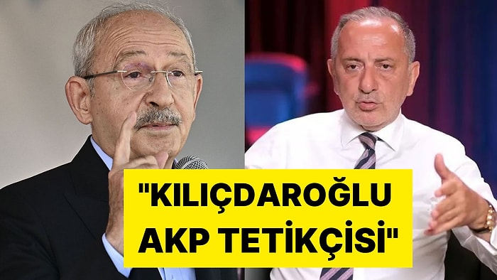 Ortalık Karıştı! Kılıçdaroğlu ile Fatih Altaylı Kavga Çıktı: "Kılıçdaroğlu AKP Tetikçisi"