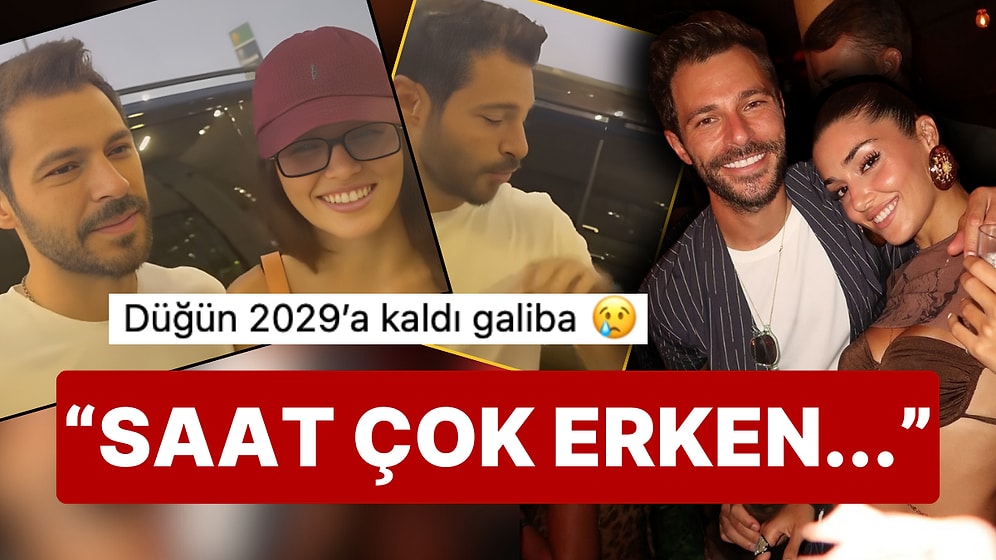 Hande Erçel'le Tatile Çıkmak İçin Soluğu Havaalanında Alan Hakan Sabancı'dan Evlilik Sorularına Saat Bahanesi!