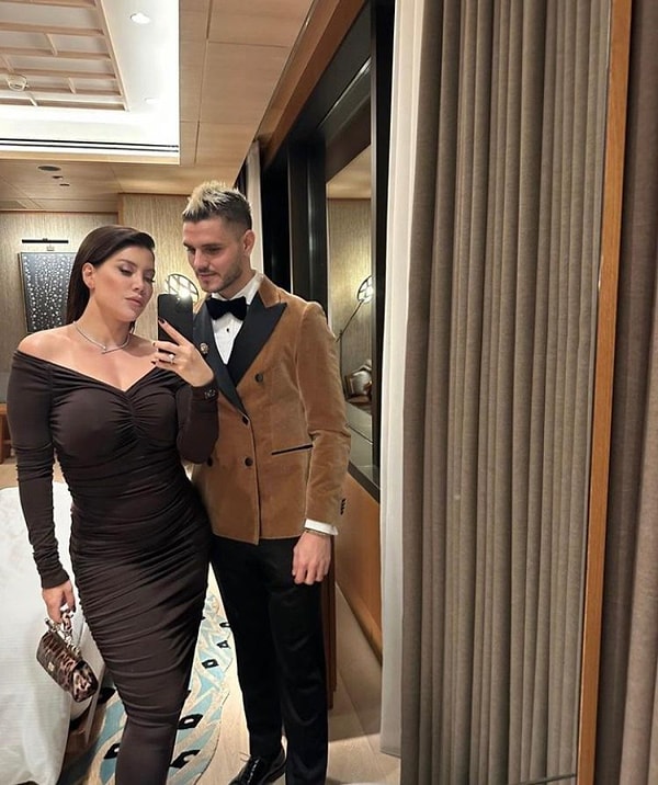 Arjantinli model, Icardi'nin hediye ettiği yüzüğü yeniden takmaya başladı.