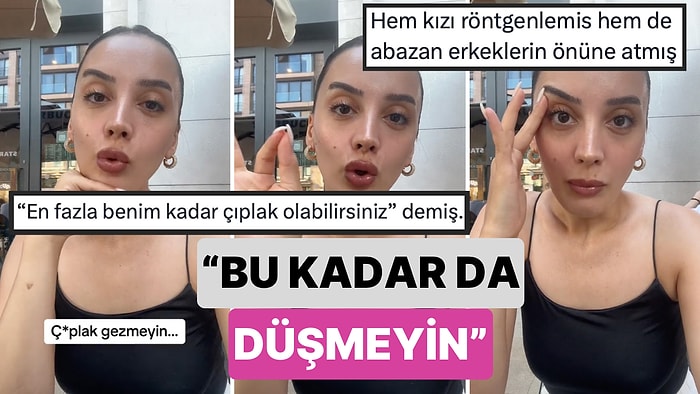 Kafede Gördüğü Bir Kızın Kıyafeti Üzerinden "Çıplak Gezmeyin" Diyerek Hemcinslerine Seslenen Kadın Tepki Çekti