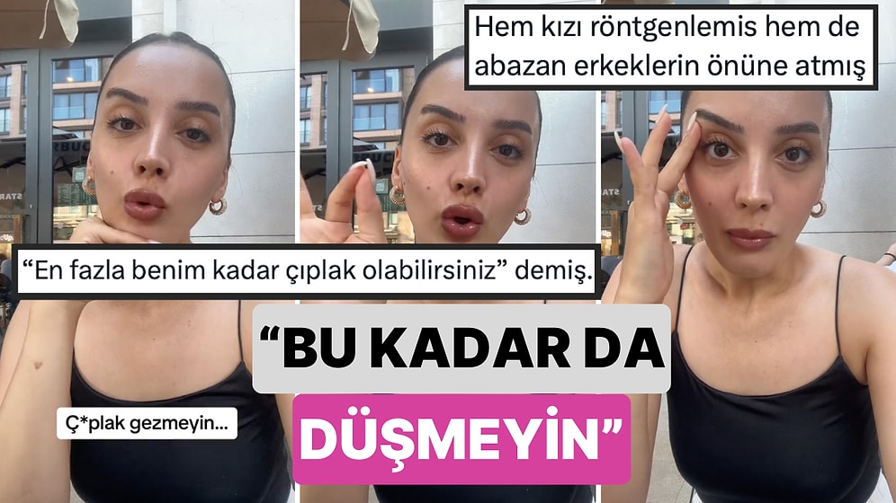 Kafede Gördüğü Bir Kızın Kıyafeti Üzerinden "Çıplak Gezmeyin" Diyerek Hemcinslerine Seslenen Kadın Tepki Çekti