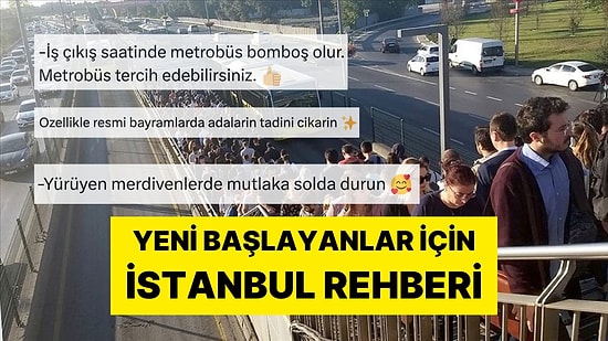 İstanbul'da Üniversite Kazananlara Altın (!) Niteliğinde Tavsiye Veren Kişiler