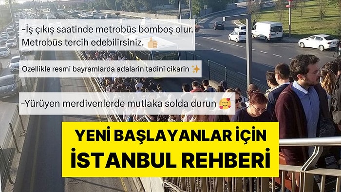 İstanbul'da Üniversite Kazananlara Altın (!) Niteliğinde Tavsiye Veren Kişiler