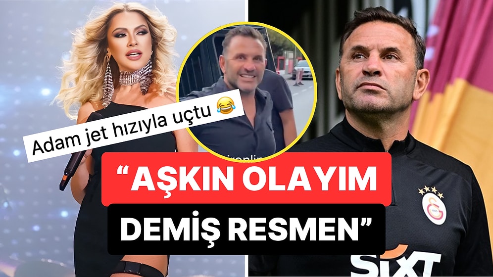 Aşk Dedikodusu Patlamıştı: Galatasaray Teknik Direktörü Okan Buruk "Hadise" Sorusuyla Adımlarını Hızlandırdı!