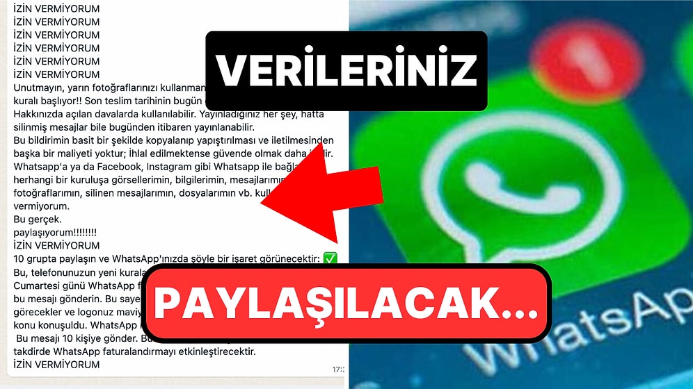 "Ücretli Olacak": WhatsApp'taki Sahte Mesaj Zincirlerine Bir Yenisi Daha Eklendi