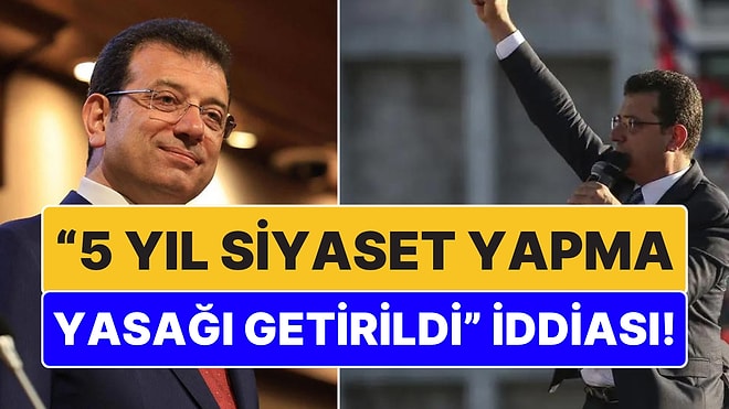 "Adli Tatilden Sonra Açıklanacak": İBB Başkanı Ekrem İmamoğlu'yla İlgili '5 Yıl Mahkumiyet Cezası' İddiası!