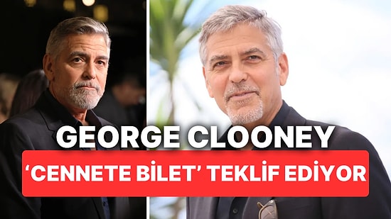 George Clooney Kendini Açık Artırmaya Çıkardı! İşte 'Cennete Bilet': George Clooney ile New York'ta Bir Gece