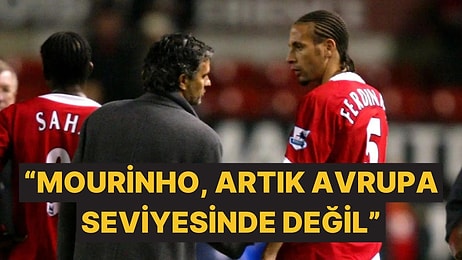 Rio Ferdinand'dan Lille Maçı Sonrası Mourinho'yu Kızdıracak Eleştiri Geldi