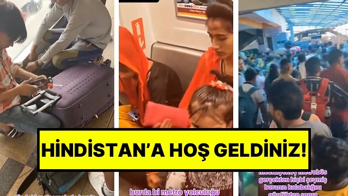 Hindistan’a Giden Türk Garipsediği Meslekten ve Hindistan’ın Kalabalığından Bahsetti