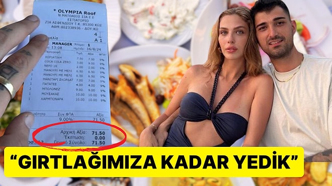 İdo Tatlıses'in Dostlarıyla Yunanistan'da Ödediği 5 Kişilik Hesabın Adisyonu Kendi Dahil Herkesi Şaşırttı