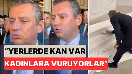 "Her Şey Gözümün Önünde Oldu" Diyen CHP Genel Başkanı Özgür Özel Mecliste Yaşanan Kavgaya Tepki Gösterdi