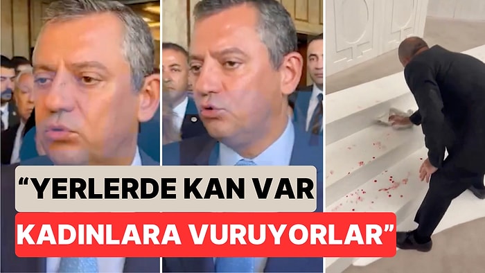 "Her Şey Gözümün Önünde Oldu" Diyen CHP Genel Başkanı Özgür Özel Mecliste Yaşanan Kavgaya Tepki Gösterdi