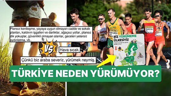 Sosyal Medyayı İkiye Bölen Tartışma! Sizce 'Türkiye Yürümeme Ülkesi mi, Yoksa Yürüyememe mi?'