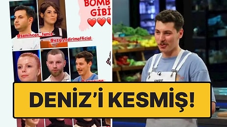 MasterChef Emre'nin Kırmızı Takım Paylaşımındaki "Deniz" Detayı!