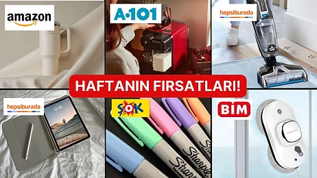 Haftanın Tüm İndirimleri Burada! Hepsiburada'dan Amazon'a Dikkat Çeken İndirimler ve Aktüel Katalogları