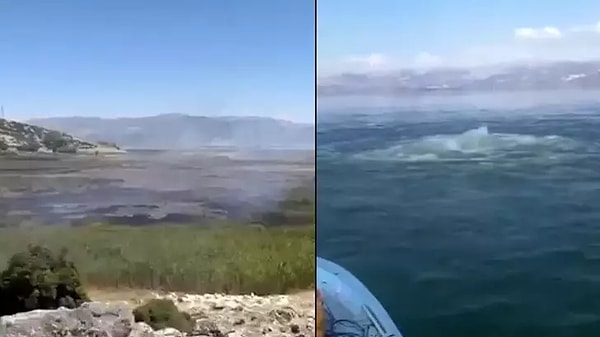 Türkiye alevlere teslim olmuşken, Isparta'dan dikkat çeken görüntüler geldi.