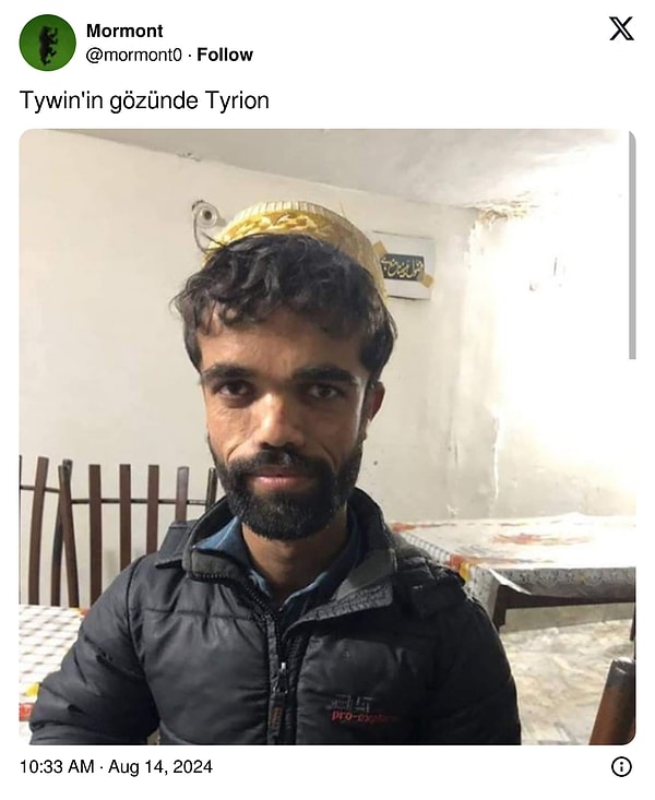 9. Tyrion'un esmer halini de mi görecekti bu gözler?