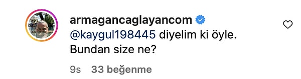 Çağlayan, takipçisine verdiği "Diyelim ki öyle. Bundan size ne?" cevabıyla sabır taşını sonunda çatlattı!