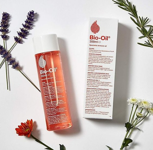 1. Bio-Oil Çatlak tı & Nemlendirici Cilt Bakım Yağı 2x125 ml